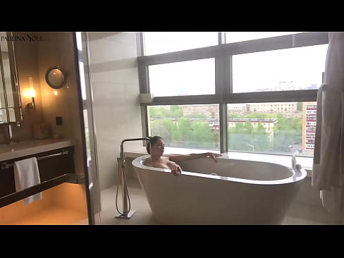 ❤️ Enorme Babe Pasyone jerking nan Pussy li nan twalèt la Slope nan nou